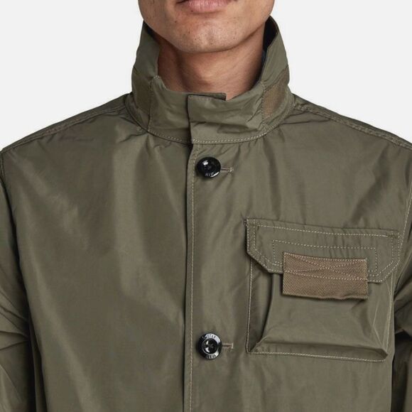 Like new G-Star Raw Utility HB Tape Trench in Combat Green size medium - Picture 3 of 13